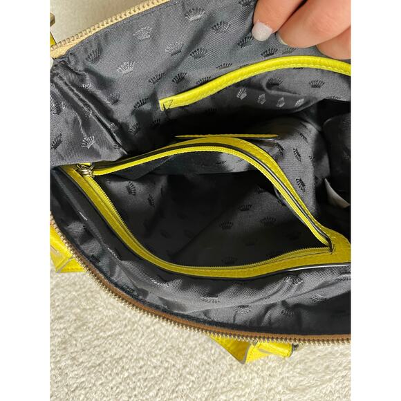 VTG Juicy Couture Summer Small Tote Straw Woven Gold Y2K Coastal Hawaii - Picture 10 of 16